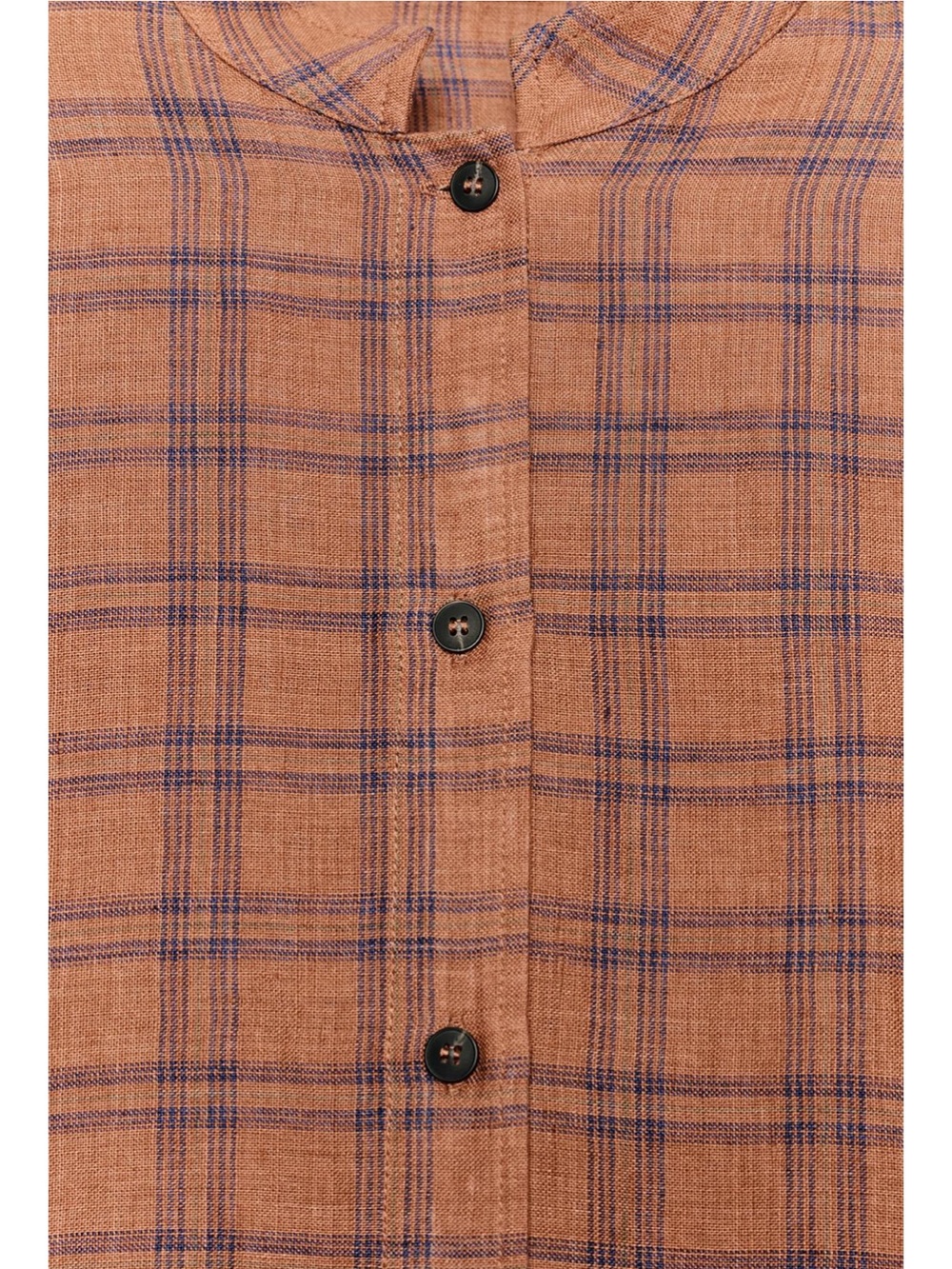 NWT Zara Checked Linen Shirt ZW Collection - Picture 6 of 11
